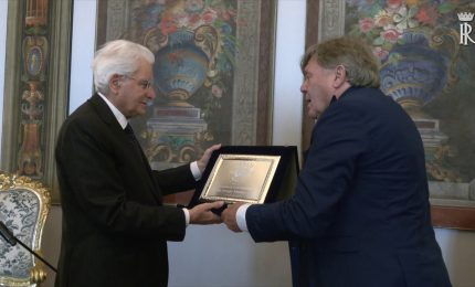 Mattarella riceve i Nomadi per i 60 anni della band