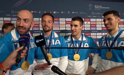 Spadisti azzurri nella storia, vincono l'oro mondiale dopo 30 anni