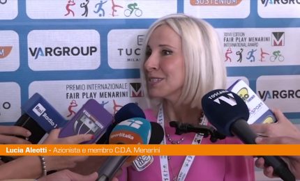 Aleotti "Fair play, impegno e dedizione valori importanti"