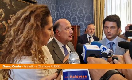 Beni confiscati, Corda "Facilitare il passaggio ad un'economia legale"