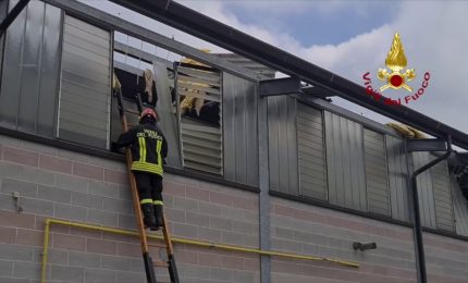 Continuano interventi dei vigili del fuoco per il maltempo