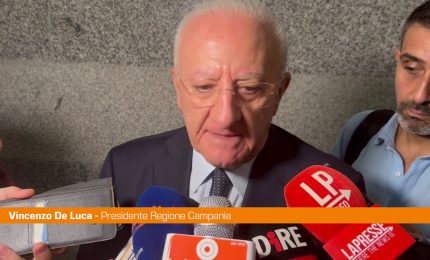 De Luca "Pronti a potenziare in estate i servizi della sanit&agrave; campana"