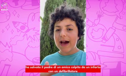 A 16 anni salva il padre di un amico colpito da un infarto