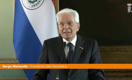 Italia-Paraguay, Mattarella "Collaborazione su energia e cultura"
