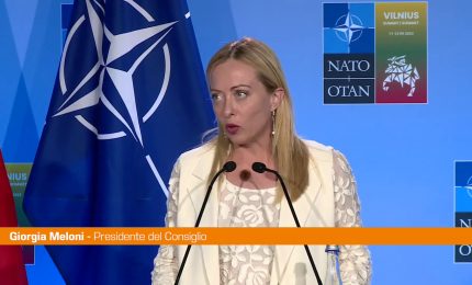 Nato, Meloni "Serve attenzione anche al fianco Sud dell'Alleanza"