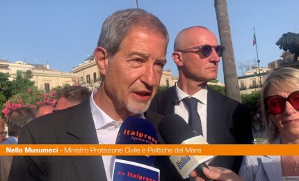 Musumeci "Le guerre sono sempre una sconfitta per l'umanit&agrave;"