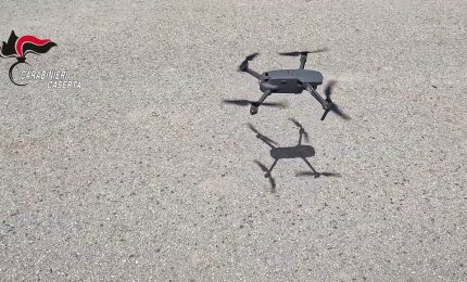 Droga in carcere con il drone nel casertano, 4 arresti