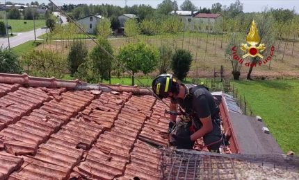 In Friuli Venezia Giulia interventi per il maltempo, le immagini