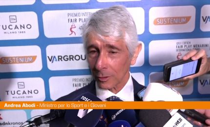 Abodi "Rispetto e fair play valori da mettere in campo"