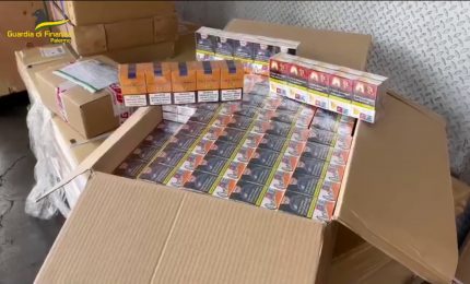Sequestrate a Palermo 5 tonnellate di sigarette, due arresti