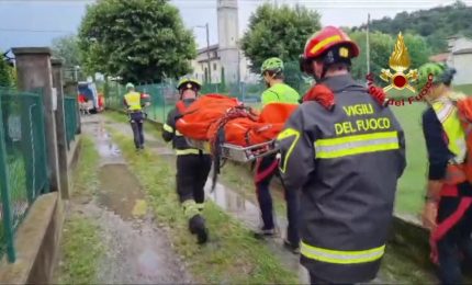 Maltempo in tutta la Lombardia, 300 interventi dei Vigili del Fuoco