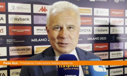 Azzi "Onoreremo Mondiale scherma in Italia"