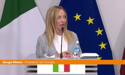 Meloni "Da Italia e Lettonia sostegno a 360 gradi all'Ucraina"