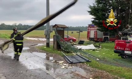 Grandine e vento in Lombardia, donna muore in Brianza