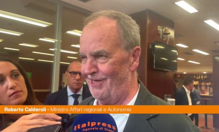 Calderoli "Entro il 2024 le prime intese sulla Riforma dell'Autonomia"