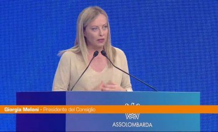 Meloni "Economia italiana in crescita, pi&ugrave; affidabili dell'Eurozona"
