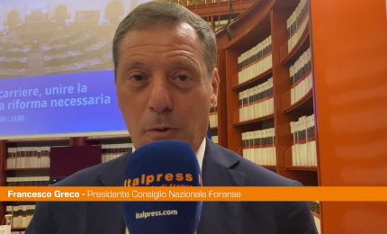 Greco "Serve la separazione delle carriere per un giusto processo"