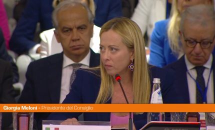 Meloni "Tra Unione Europea e Sud del Mediterraneo dialogo tra pari"