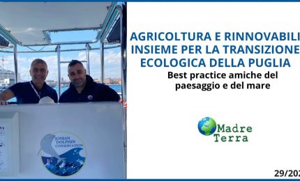 Madre Terra - Agricoltura e rinnovabili, convegno il 28/7 a Taranto
