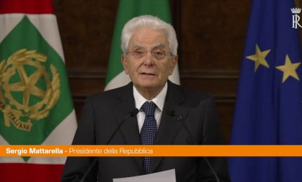 Mattarella "L'informazione libera e indipendente va tutelata"