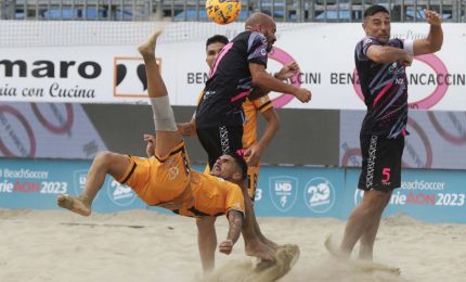 Morgana &ldquo;Felice per successo 1&deg; campionato regionale di Beach Soccer&rdquo;