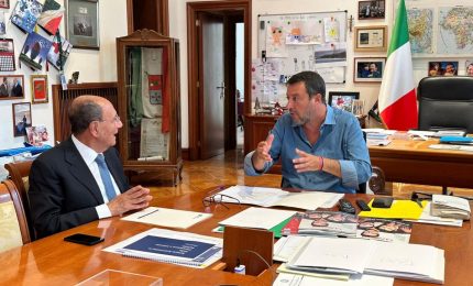 Incontro Salvini-Schifani, governatore commissario per lavori sulla A19