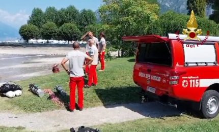 Recuperato il corpo della bambina annegata ieri nel lago a Lecco