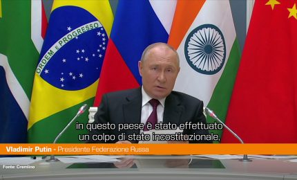 Putin "La guerra in Ucraina scatenata dall'Occidente"