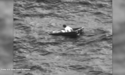 Disperso nell'Oceano Atlantico viene salvato dopo 2 giorni di ricerche