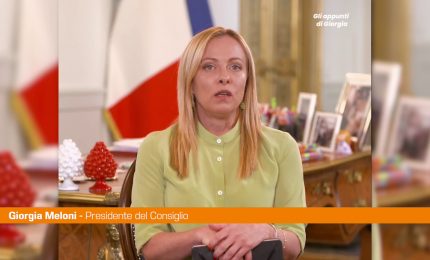 Meloni "Revoca del reddito di cittadinanza era in manovra"