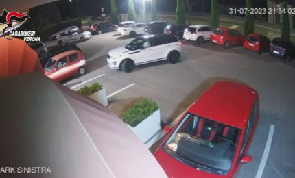 Le immagini dell'auto che ha investito e ucciso il 13enne nel Veronese