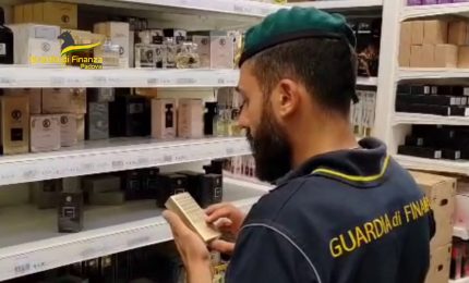 Gdf Padova sequestra 7mila prodotti contenenti una sostanza pericolosa