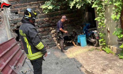 Armi e droga scovate dai carabinieri a Catania