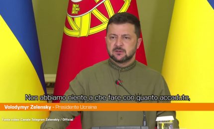 Zelensky "Prigozhin? Noi non c'entriamo, tutti sanno chi &egrave; stato"