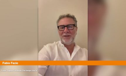 Fazio "Sono molto felice, riapriamo i social di Che tempo che fa"