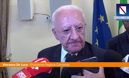 De Luca "A Caivano lo Stato non esiste, serve zona assedio militare"