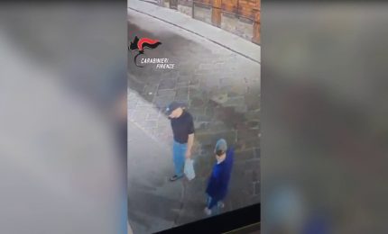 Imbrattatori Corridoio Vasariano individuati con la videosorveglianza