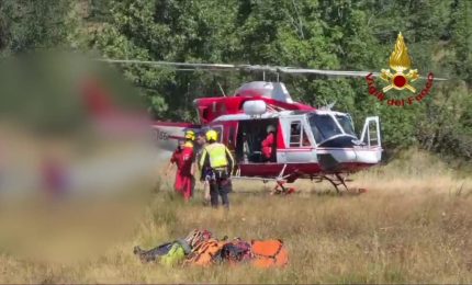 Prosegue il recupero dei campeggiatori bloccati in Valle Argentera