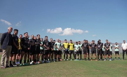 Palermo al lavoro per la prima volta nella sua nuova casa