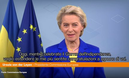 Ucraina, Von der Leyen "La sua forza &egrave; il popolo"