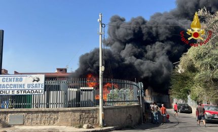 Ancora incendi a Palermo, tre canadair in azione in provincia