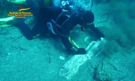 Importante scoperta archeologica nelle acque dell'Isola di Ventotene