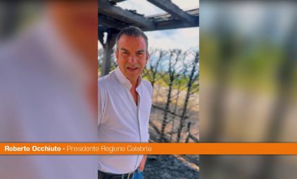 Incendio danneggia la casa di Occhiuto "Non ci facciamo intimidire"