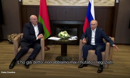 Ucraina, Putin "Non abbiamo mai rifiutato i negoziati"