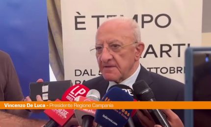 Migranti, De Luca "Cpr? Non abbiamo capito cosa vuole fare il governo"