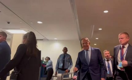 Lavrov lascia il Consiglio di Sicurezza Onu, le immagini