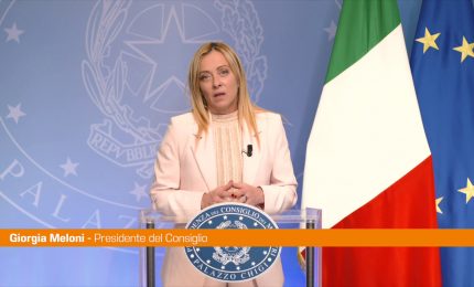 Mare, Meloni "Dal Governo strategia concreta"