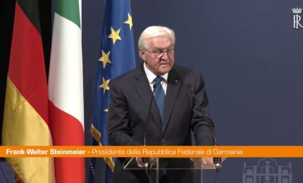 Steinmeier "Amicizia Italia-Germania contro i nazionalismi"