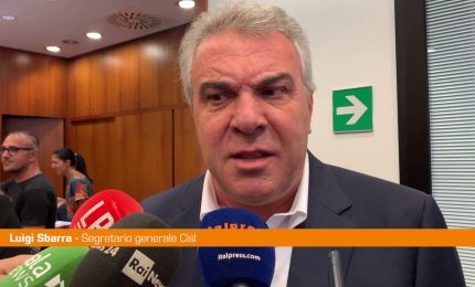 Sbarra "Senza protagonismo del lavoro non ci sar&agrave; crescita"