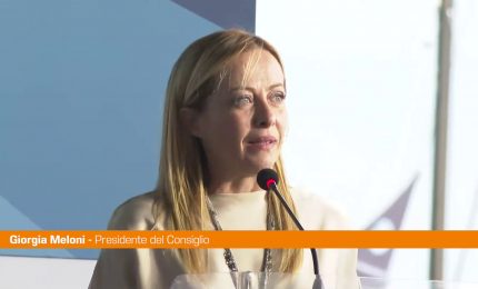 Meloni "Nella manovra un collegato sull'economia del mare"